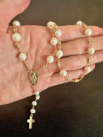 Pearl & Pray Necklace