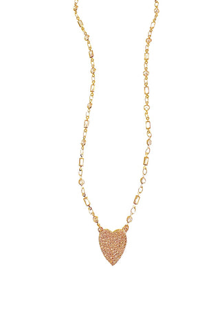 CZ Heart Necklace