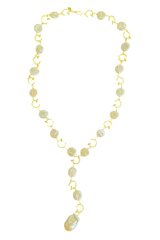 Pearl & Clou(Nail) Necklace