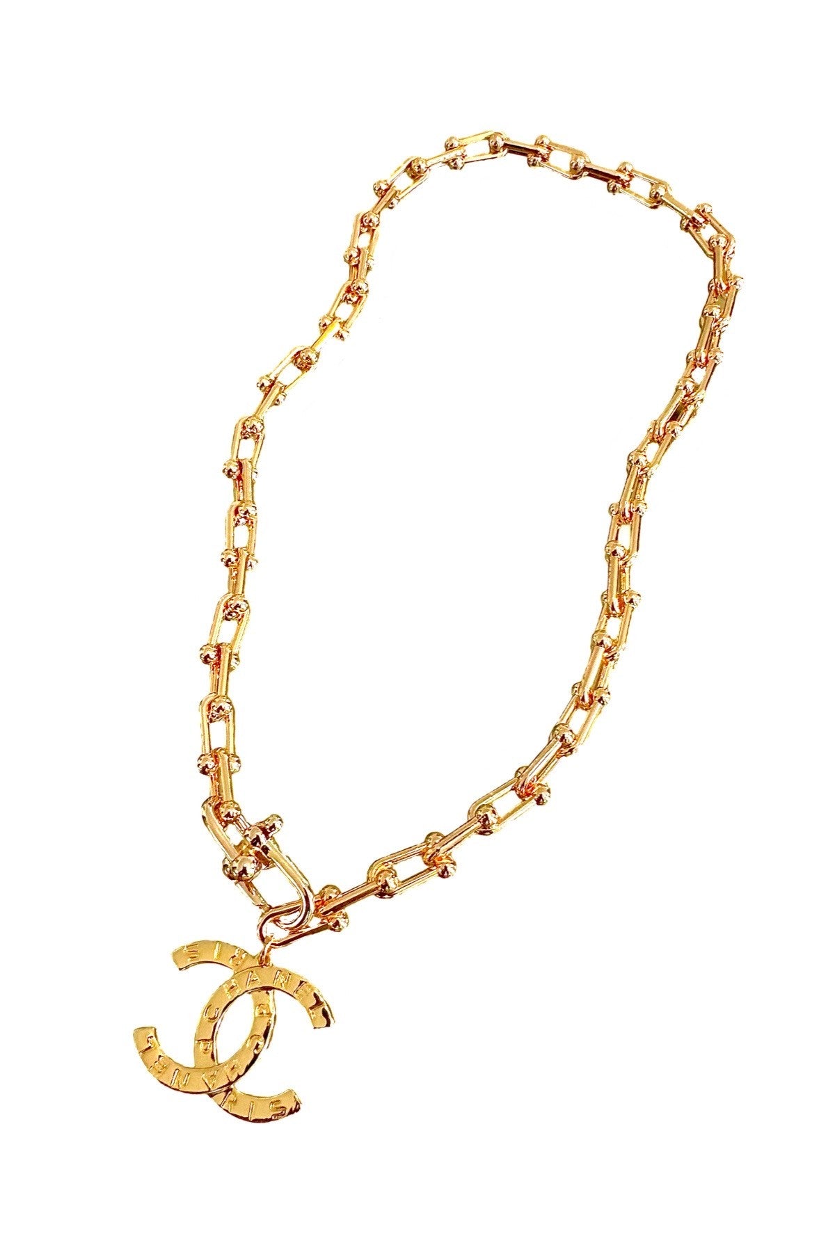 CC Gold Hardware Necklace