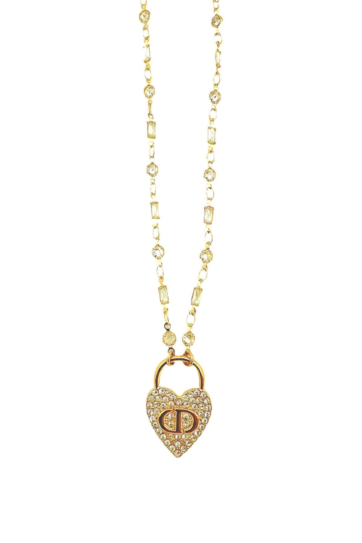 DR CZ Heart Necklace