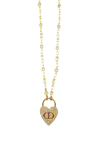 DR CZ Heart Necklace